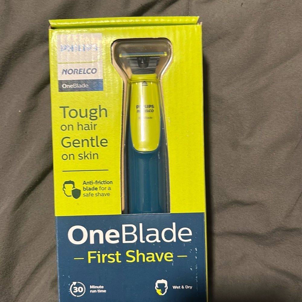 New my first shave